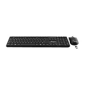 Set tastiera e mouse MediaRange wireless QWERTZ DE/AT nero