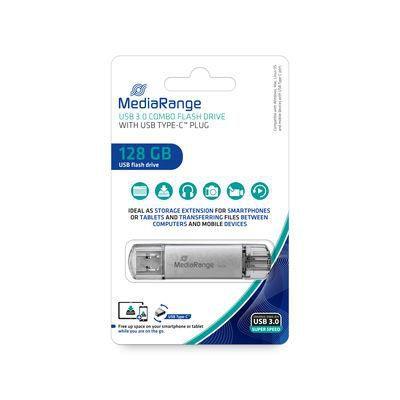 Chiavetta USB 128GB 3.0 combo USB C con connettore USB Type-C, 128GB