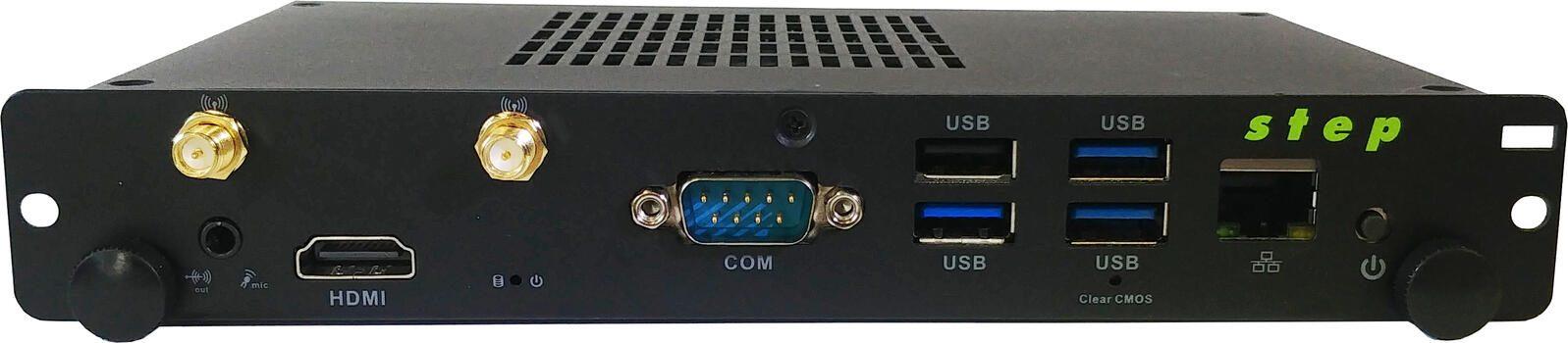 Passaggio PC Micro OPS-708-H310 Intel Core I3-8100T Processore 8 GB di RAM SSD da 256 GB Intel UHD Graphics 630 Windows 10 Pro