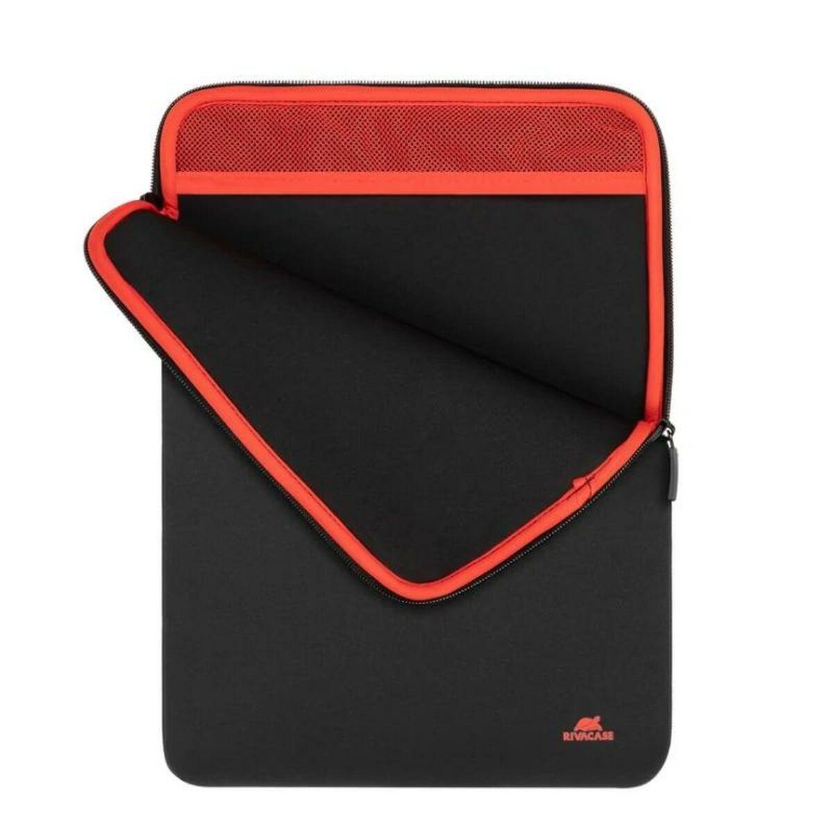 Custodia Antishock per Laptop 13,3Ã‚â€™Ã‚â€™-14Ã‚â€™Ã‚â€™ Zip Verticale Nero