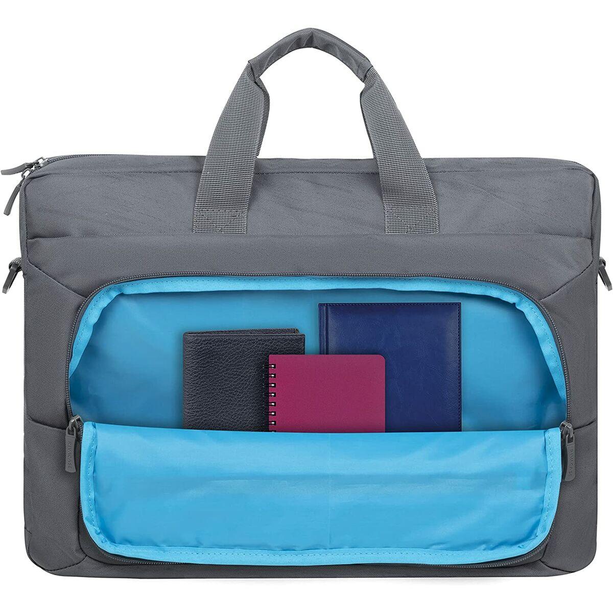 RIVACASE Portadocumenti. 7531 Alpendorf ECO grigio 16"