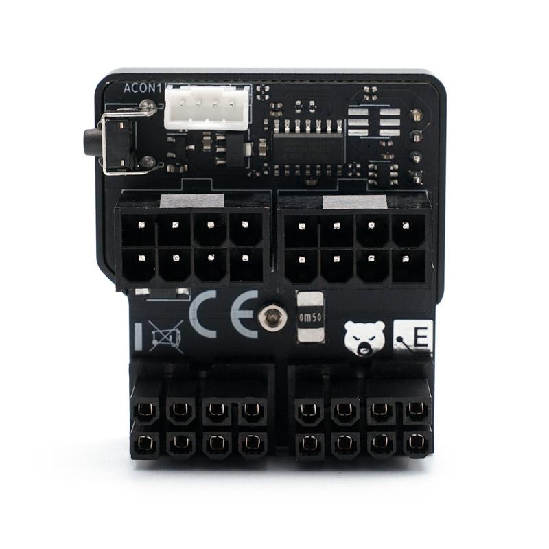 WireView GPU 2x8Pin PCIe invertita nera