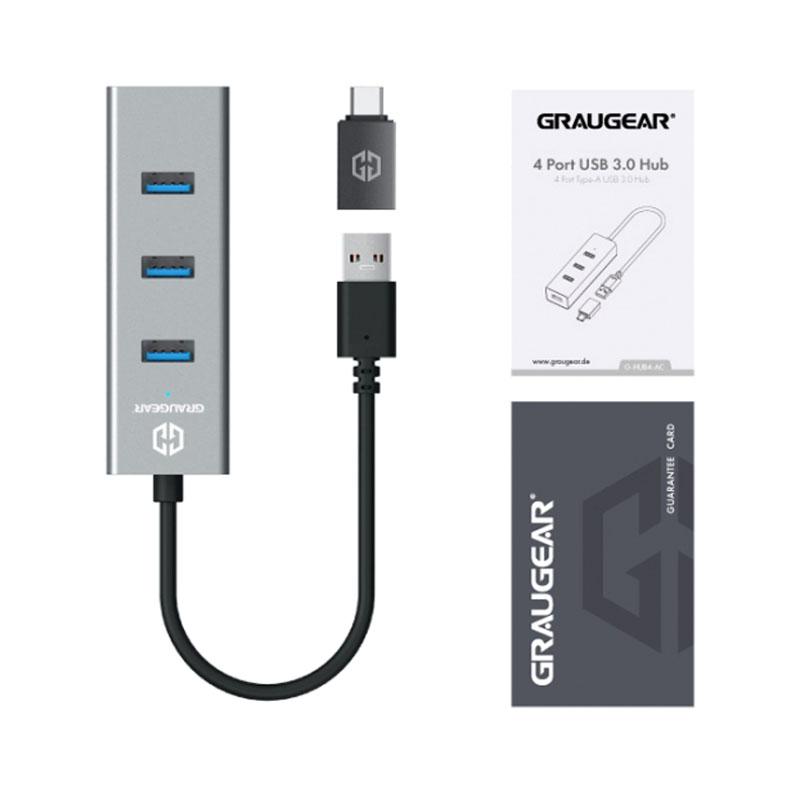 HUB USB 4x porte USB 3.0 Tipo A