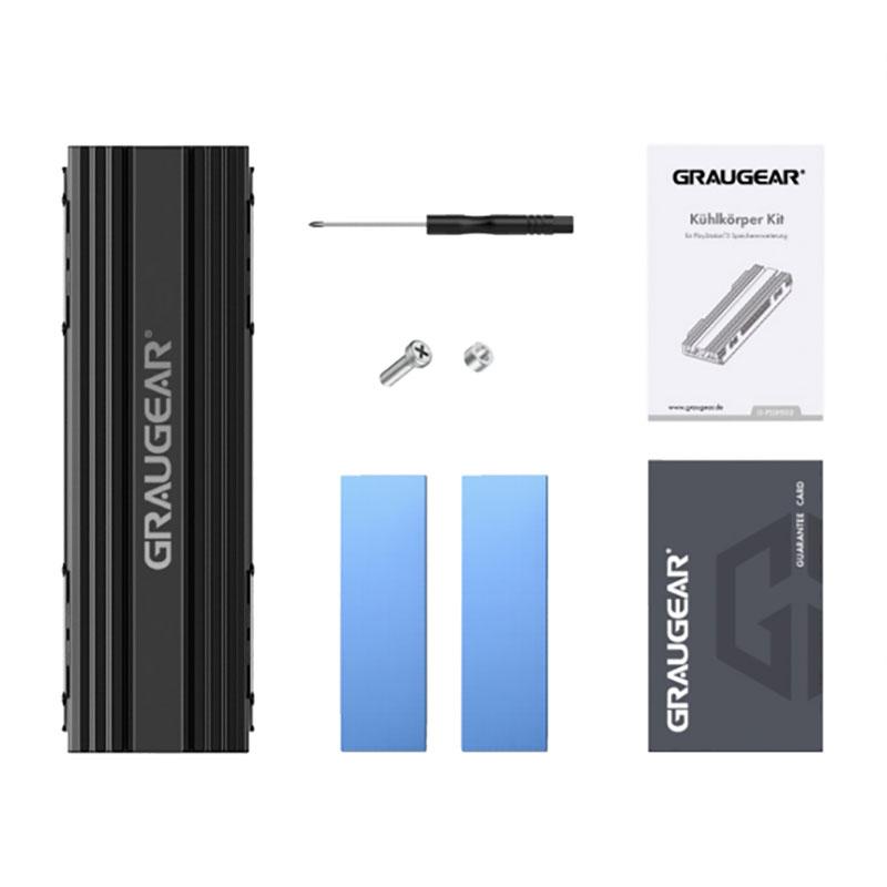 Corpo raffreddante SSD M.2NVMe per espansione memoria PS5