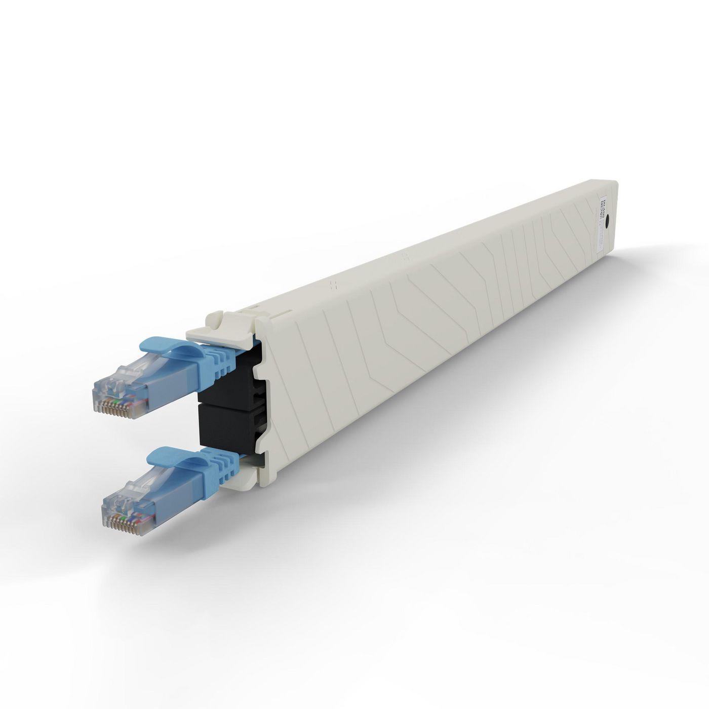 PATCHBOX CONEX8UTPBL cavo di rete Blu 08 m Cat6a U/UTP UTP (Cassette / 8RU / UTP / Blue - Warranty 120M)