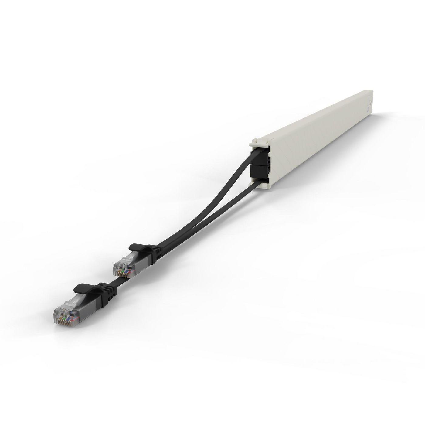 PATCHBOX CONE46UTPBK cavo di rete Nero 25 m Cat6a U/UTP UTP (Cassette / 46RU / UTP / Black - Warranty 120M)