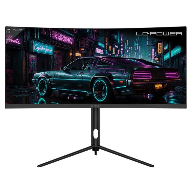 LC-Power LC-M30UWFC Monitor PC 76,2 cm [30] 2560 x 1080 Pixel UltraWide Full HD LED Nero (29,5[74,93cm]TFT LC-Power UltraWide-