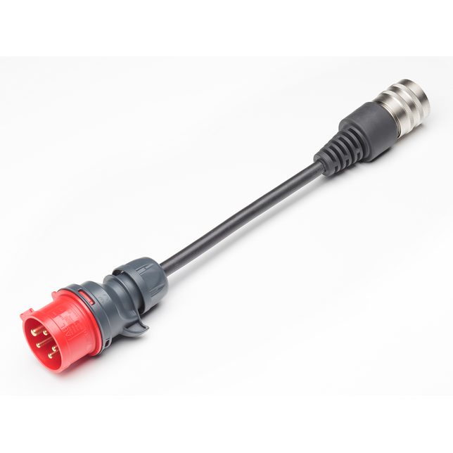 Adattatore di sicurezza JUICE CONNECTOR CEE16 400V trifase rosso per JUICE BOOSTER 2