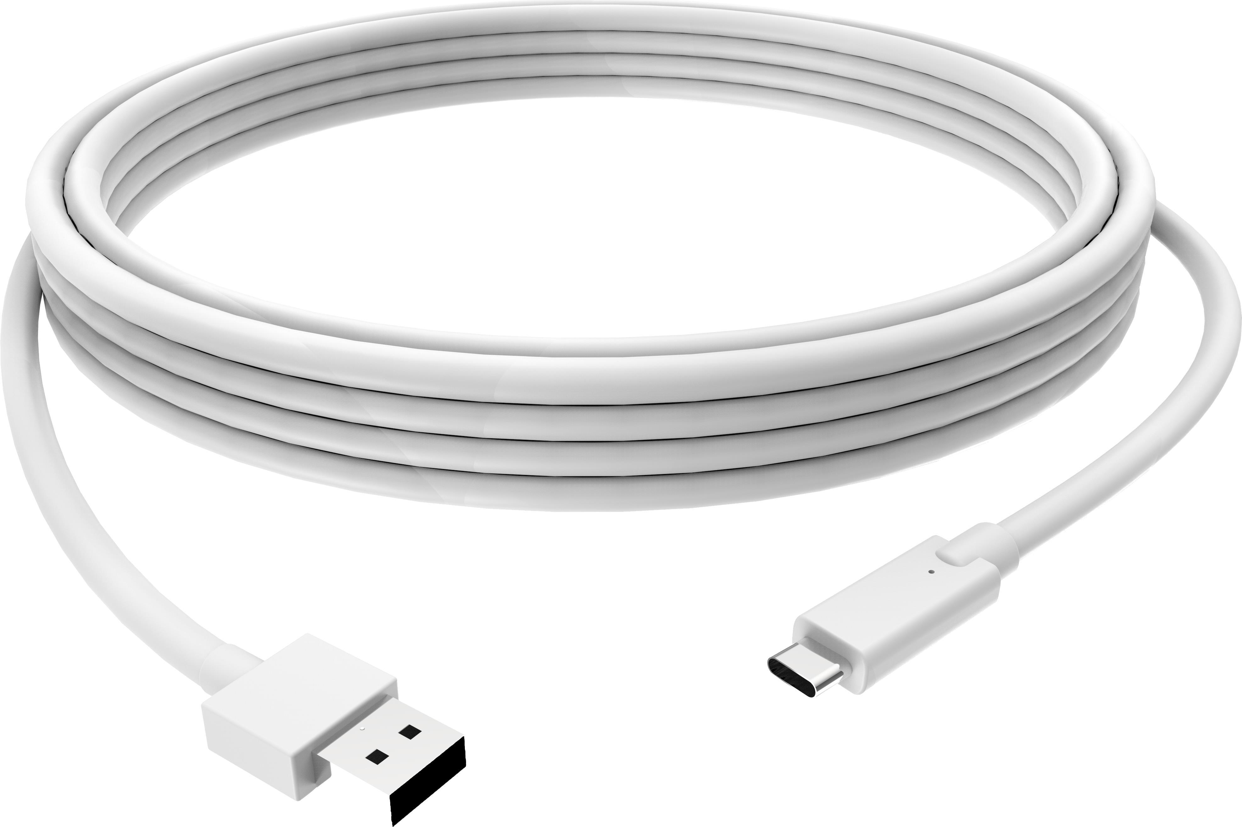Vision - Cavo USB - USB Tipo A (M) a USB -C (M) - USB 3.0 - 3 A - 1 M - Bianco