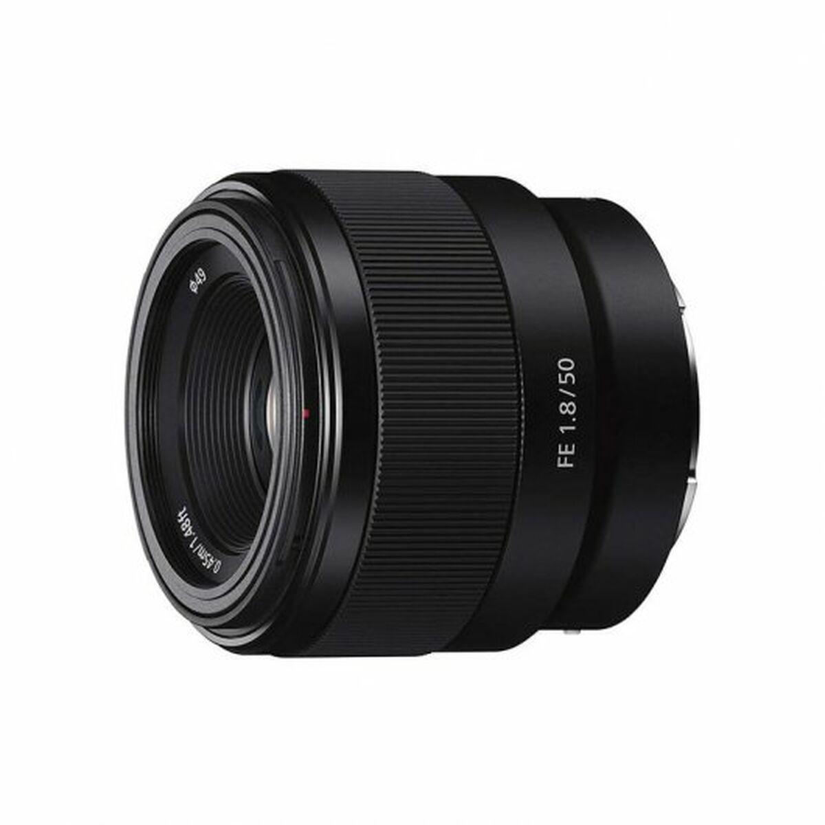 Sony SEL-50F18F Obiettivo a Focale Fissa 50 mm F1.8, Mirrorless Full-Frame, Attacco E, SEL50F18F (Sony SEL50F18F E Mount Full F