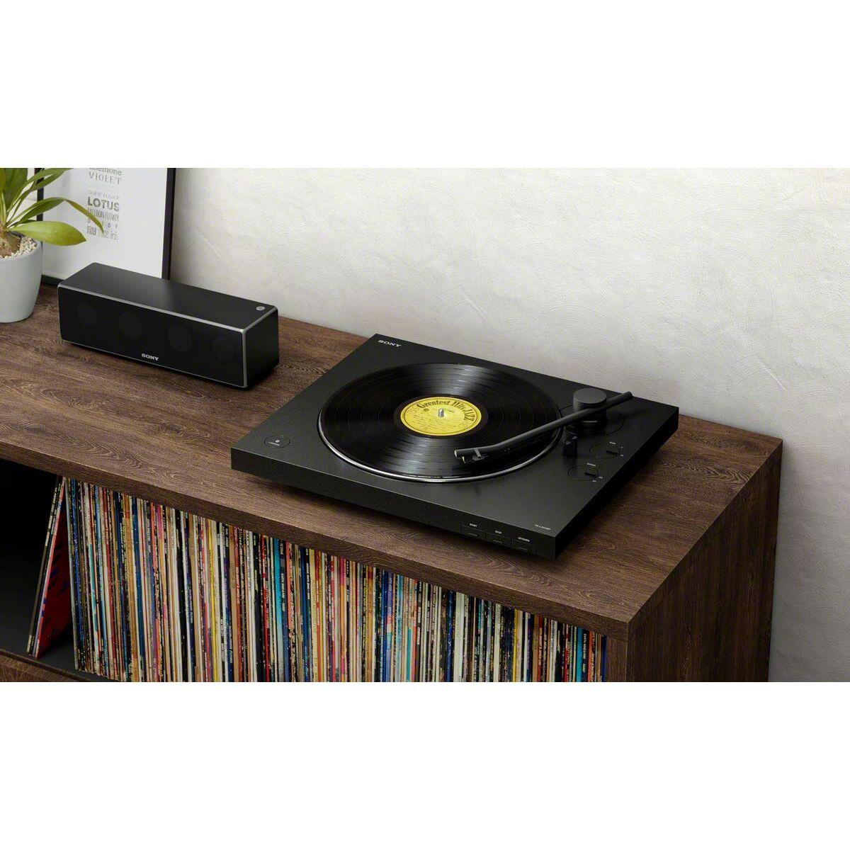 Sony PSLX310BT piatto audio Giradischi a trasmissione diretta Nero