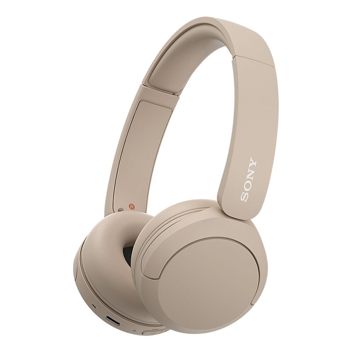 Sony WH-CH520 Auricolare Wireless A Padiglione Musica e Chiamate USB tipo-C Bluetooth Base di ricarica Crema (Over Ear Wireless
