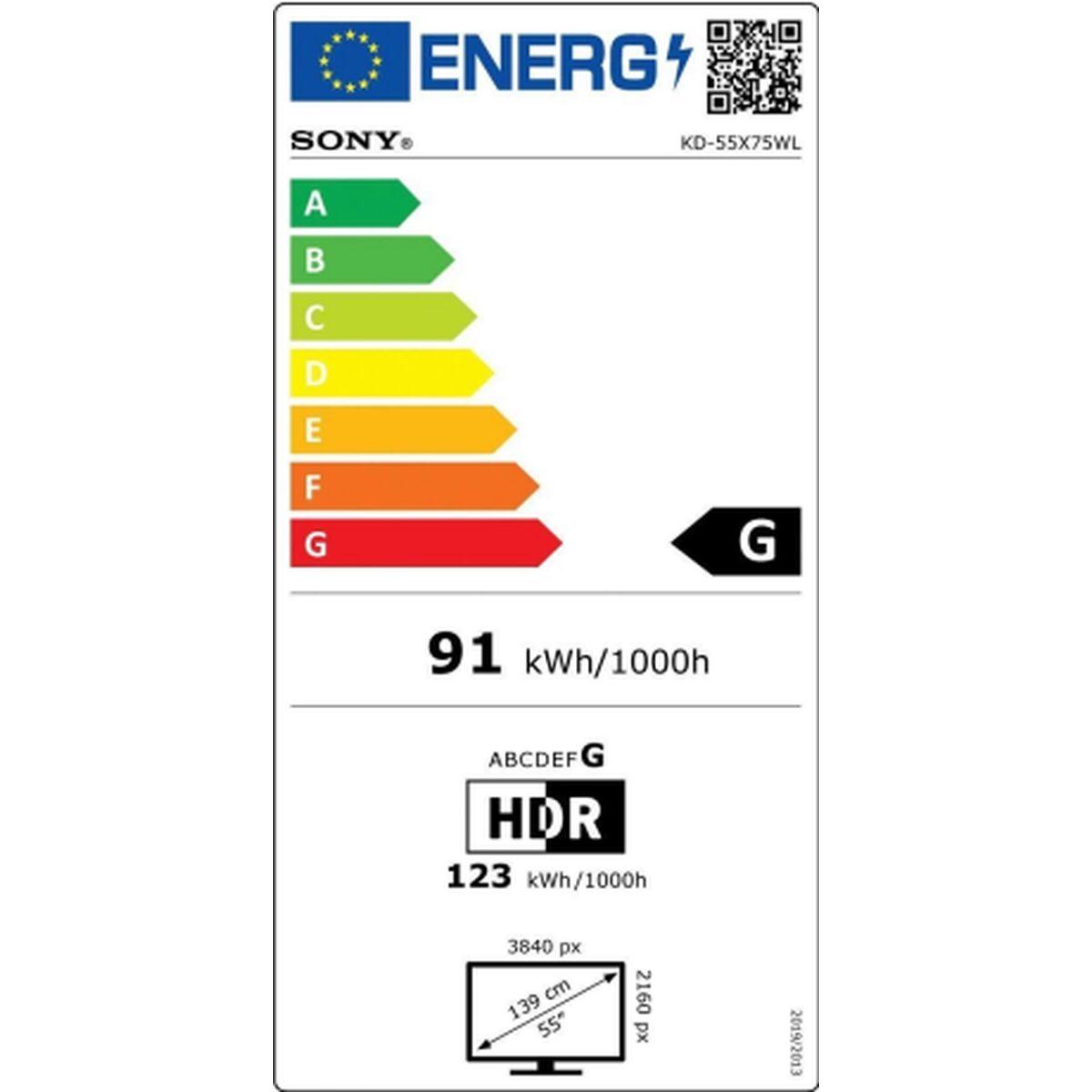 Televisore Smart Google TV SONY BRAVIA KD55X75WL 139 cm 55" LED 4K
