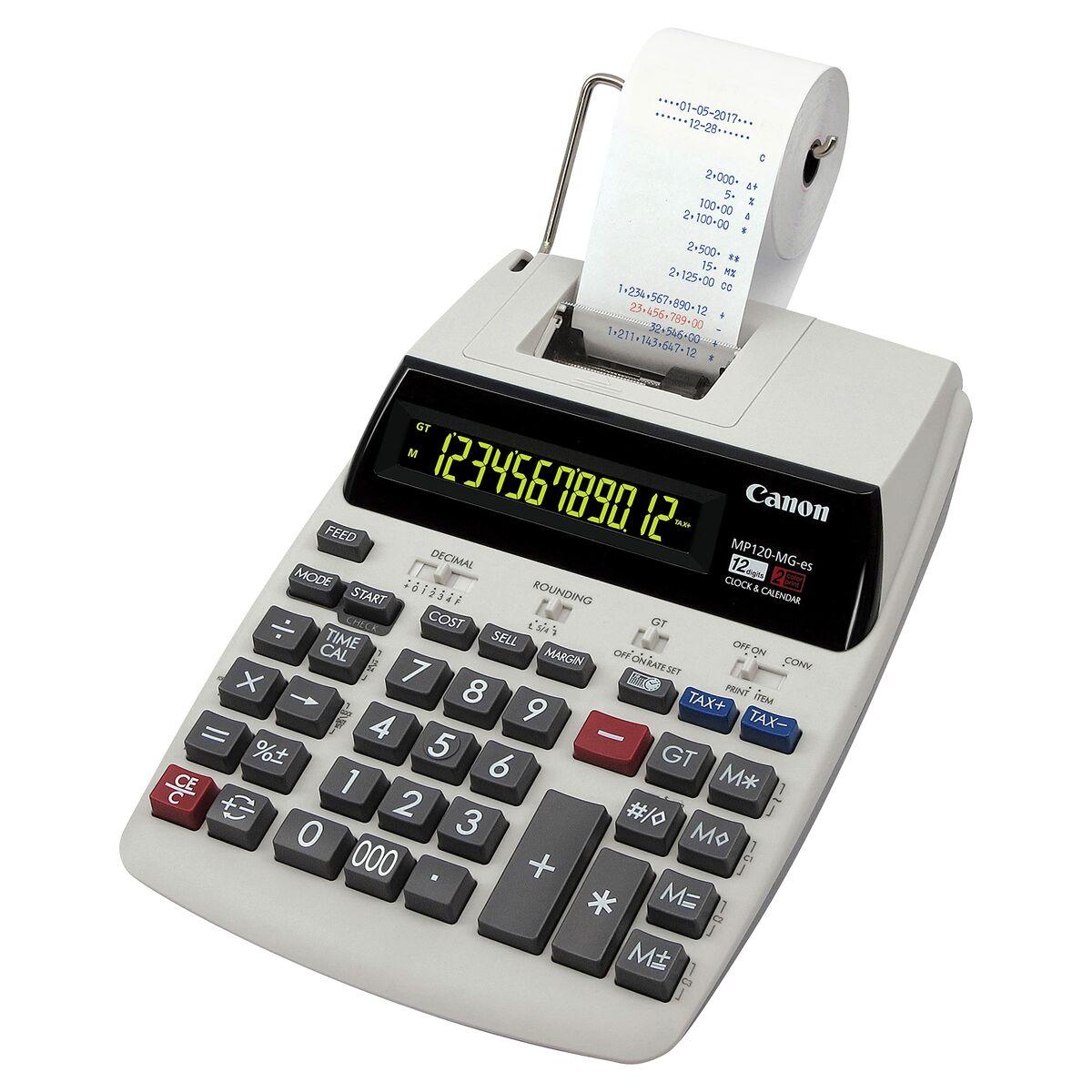 Canon MP120-MG-es II calcolatrice Desktop Calcolatrice con stampa Bianco