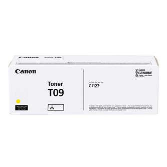 Canon TONER T09 Y cartuccia toner 1 pz Originale Giallo