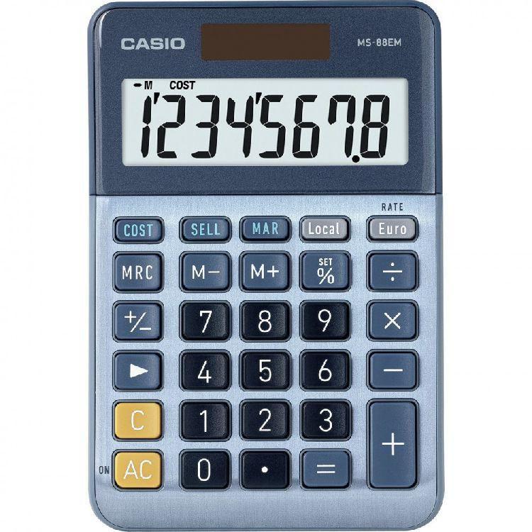 Calcolatrice da tavolo CASIO MS-88EM