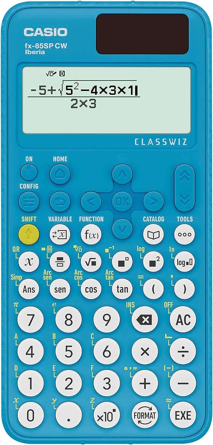 Casio Iberia Classwiz FX-85SP Calcolatrice scientifica Schermo LCD a 12 cifre - Tabella dei valori semplificazione delle frazio