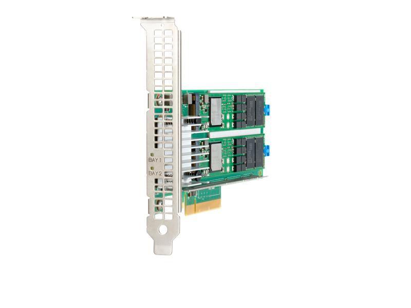 HPE NS204i-p NVMe PCIe3 OS Boot Device - 2x480GB M.2 SSDs - P12965-B21