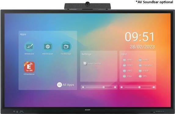 Sharp PN-LC652 - 65 Categoria diagonale LC Series Display LCD retroilluminato a LED - interattiva - con touch screen [multi tou