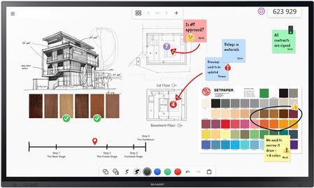 Schermo piatto interattivo...