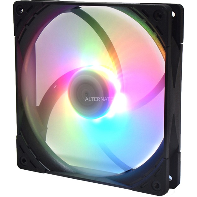Kaze Flex 140 Quadrato ARGB PWM 140x140x27 nero trasparente 1200 giri/min