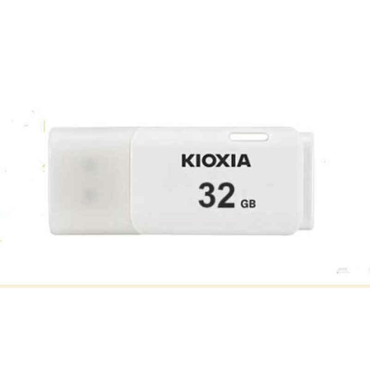 Kioxia TransMemory U202 unit flash USB 128 GB USB tipo A 2.0 Bianco (Kioxia 128GB TransMemory U202 USB2 White)