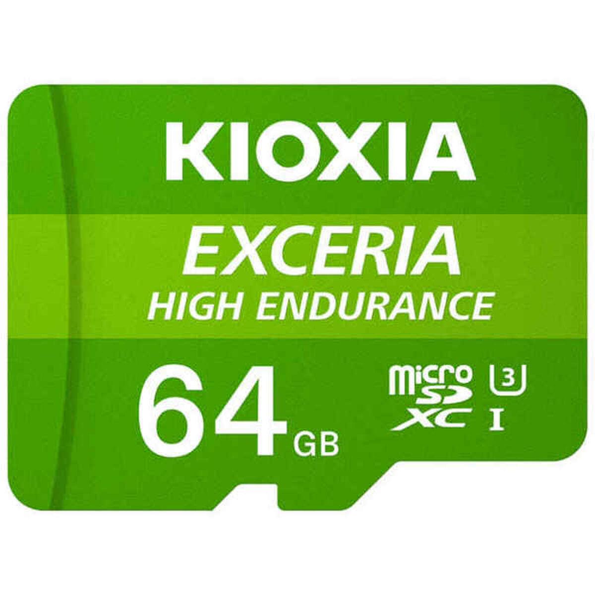 Kioxia Exceria High Endurance 64 GB MicroSDXC UHS-I Classe 10 (KIOXIA microSD-Card Exceria High Endurance 64GB)