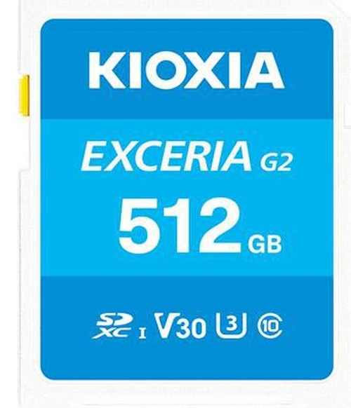 Kioxia Exceria G2 SD Card 512GB