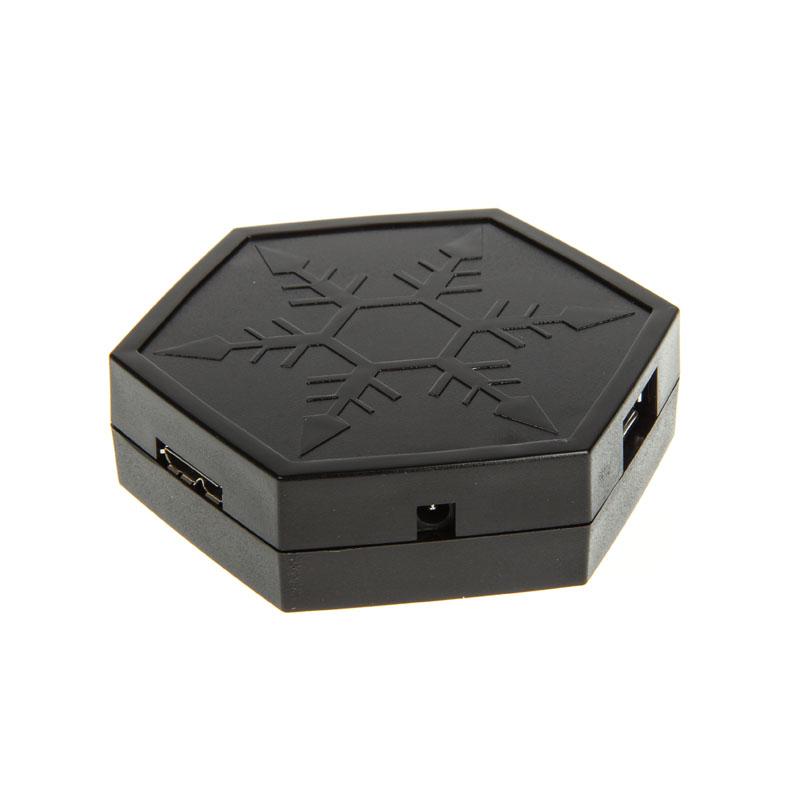 SilverStone EP01 - Hub - 4 x SuperSpeed USB3.0 - Desktop (SST-EP01B)