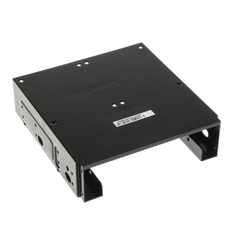 Silverstone SDP10 Gabbia HDD (Silverstone SST-SDP10B Bay Converter 5.25 to 3.5 plus 2x 2.25 inch)