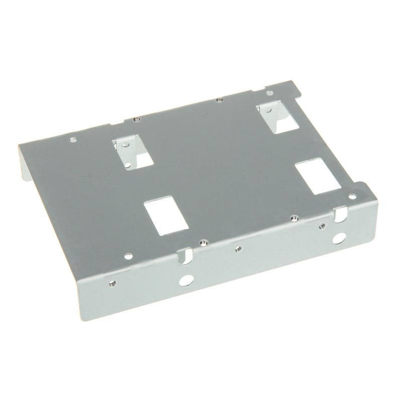 Silverstone SDP08 8,89 cm [3.5] Pannello portante Metallico (Silverstone SSD-SDP08 Bay Converter Lite 3.5 to 2x 2.5 inch)