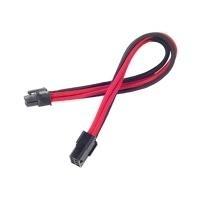 Silverstone PP07-IDE6BR 025 m (Silverstone 6-pin PCIe to 6-pin PCIe Cable 25 cm - Black / Red)