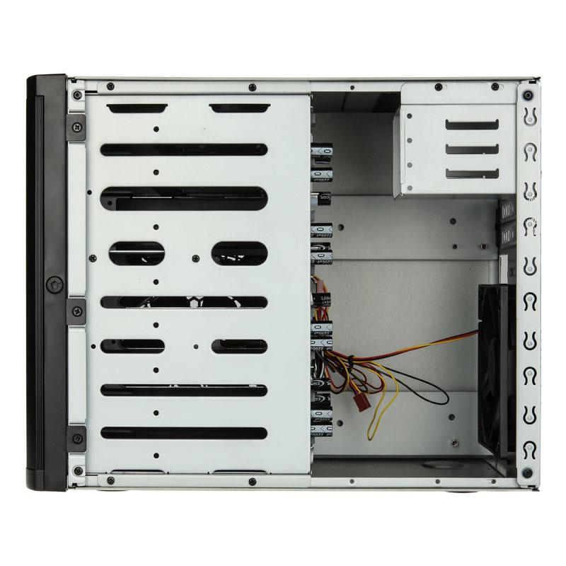 Silverstone SST-DS380B computer case Nero (SilverStone Case Storage DS380 - USFF)