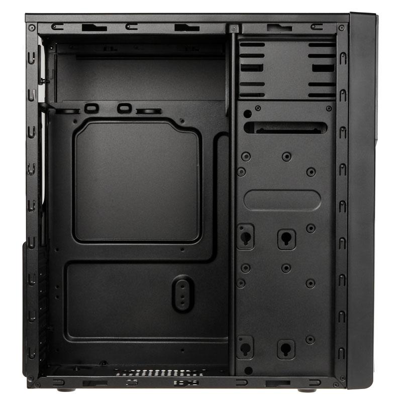 PS13, mini tower, PC, nero, ATX, micro ATX, plastica, acciaio, home office