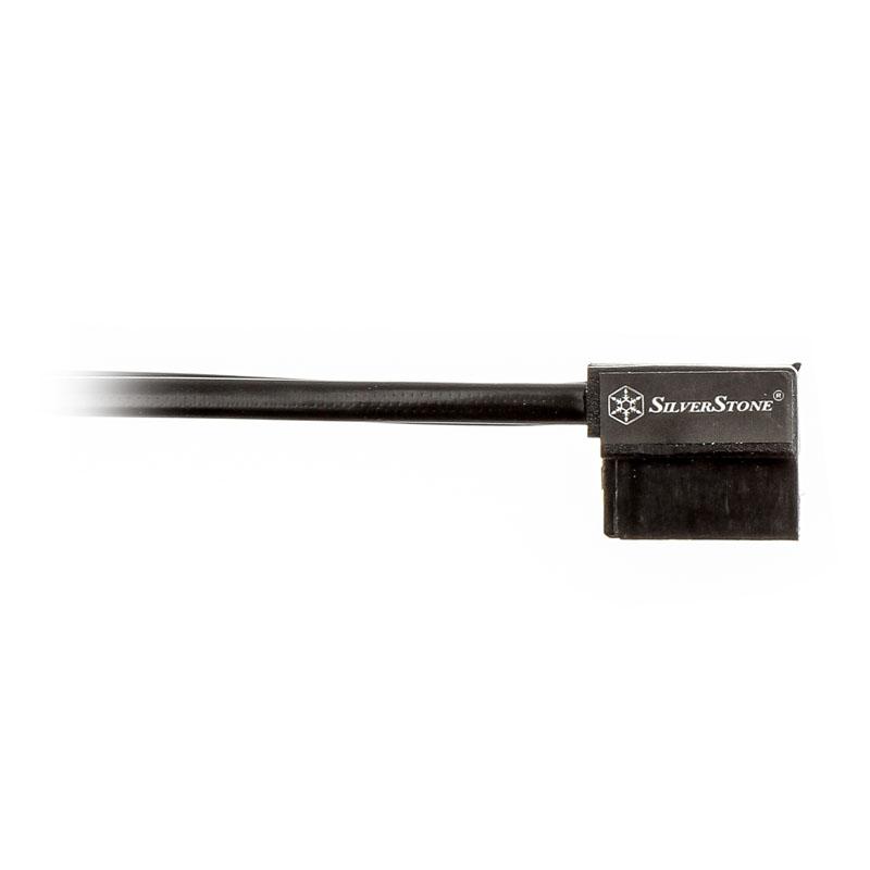 SilverStone Seriel ATA-kabel Sort 50cm