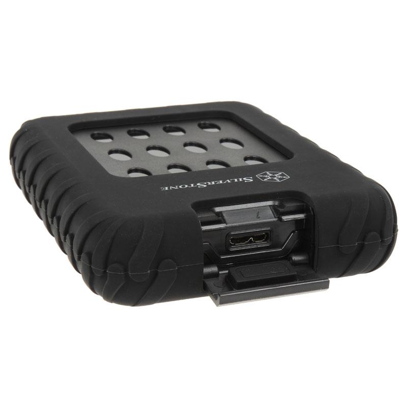 SILVERStone Mobile Series MMS01 - Memory Housing - 6,4 cm (2,5 ") - SATA 6GB/S - 600 MBPS - USB3.0 (SST -MMS01B)