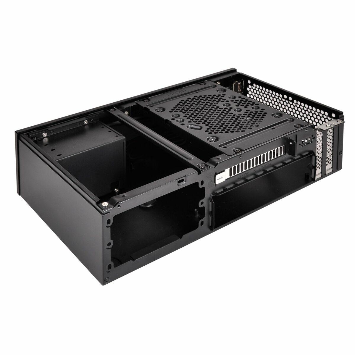 Silverstone SST-ML09B computer case HTPC Nero (Silverstone SST-ML09B Milo Mini-ITX Case - Black)