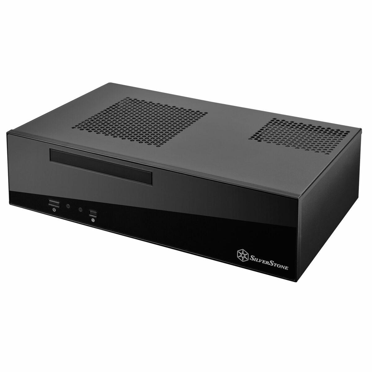Silverstone SST-ML09B computer case HTPC Nero (Silverstone SST-ML09B Milo Mini-ITX Case - Black)