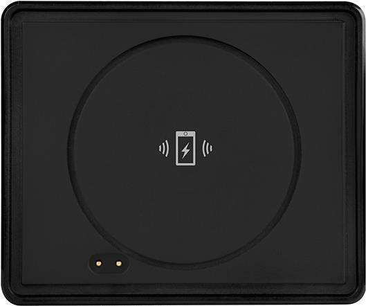 SilverStone QIB052 - Supporto di ricarica wireless/power bank - Li-Ion - 5200 mAh - 21 A (USB) - Nero