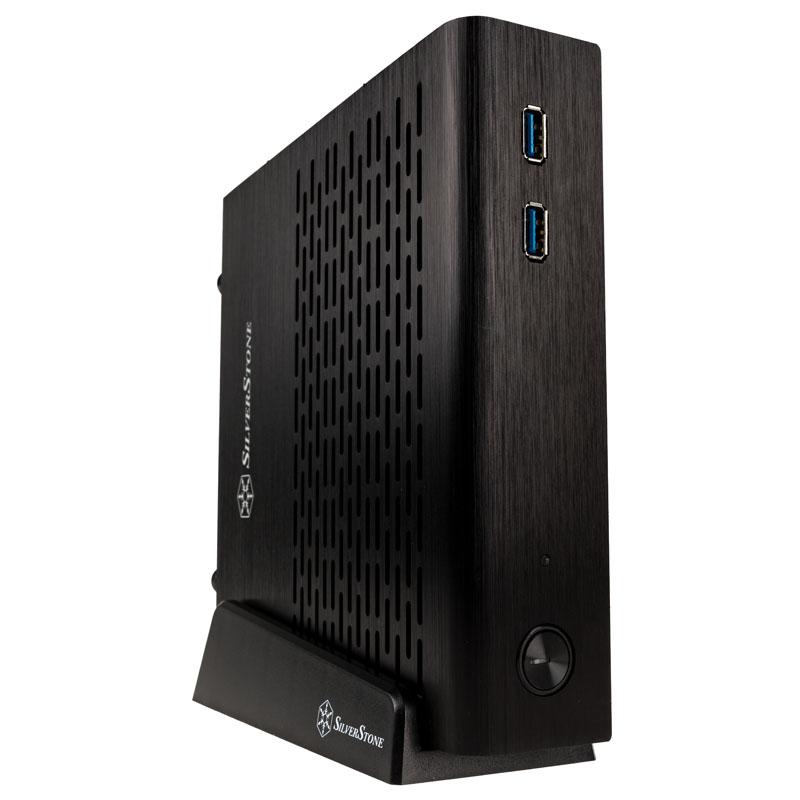 Custodia SST-PT13B-USB3.0 Petit Thin Mini-ITX - nera