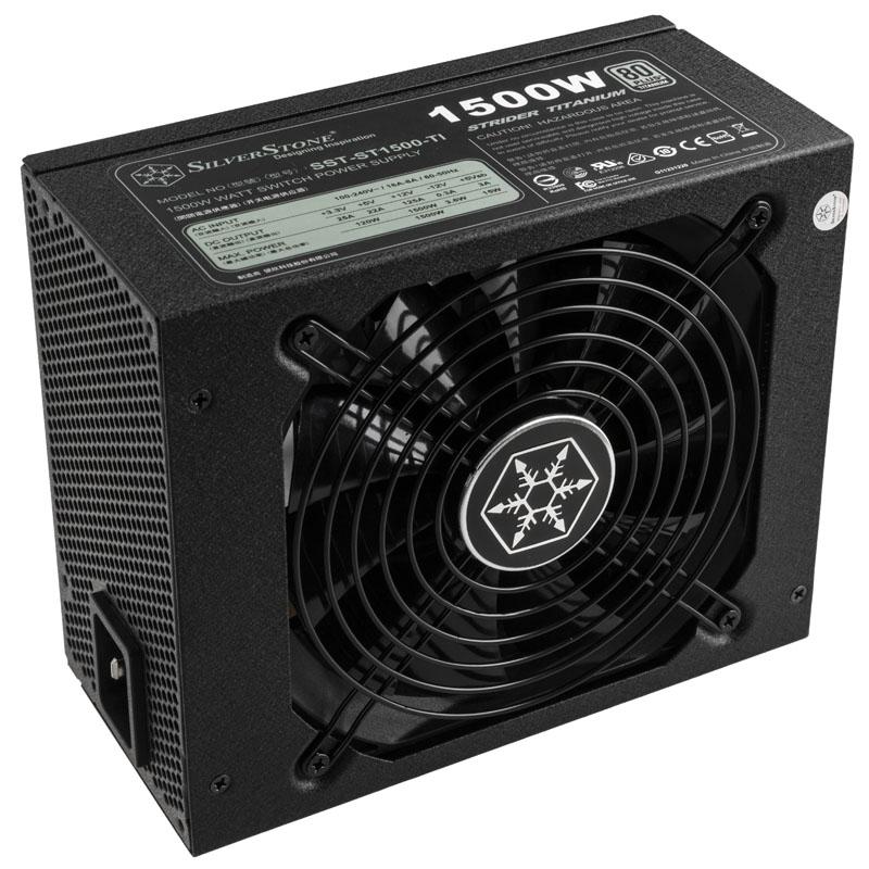 SST-ST1500-TI v2.0 nero Gestione cavi 8x PCIe 1500 watt