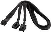 Cavo di alimentazione SST-PP12-EPS nero 55 cm