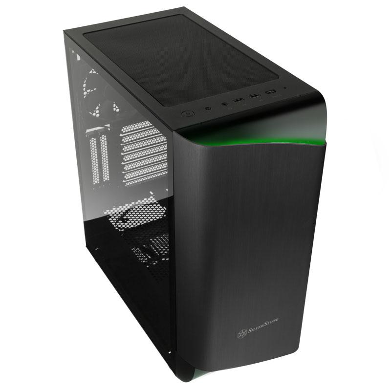Silverstone SETA A1 Midi Tower Nero Titanio