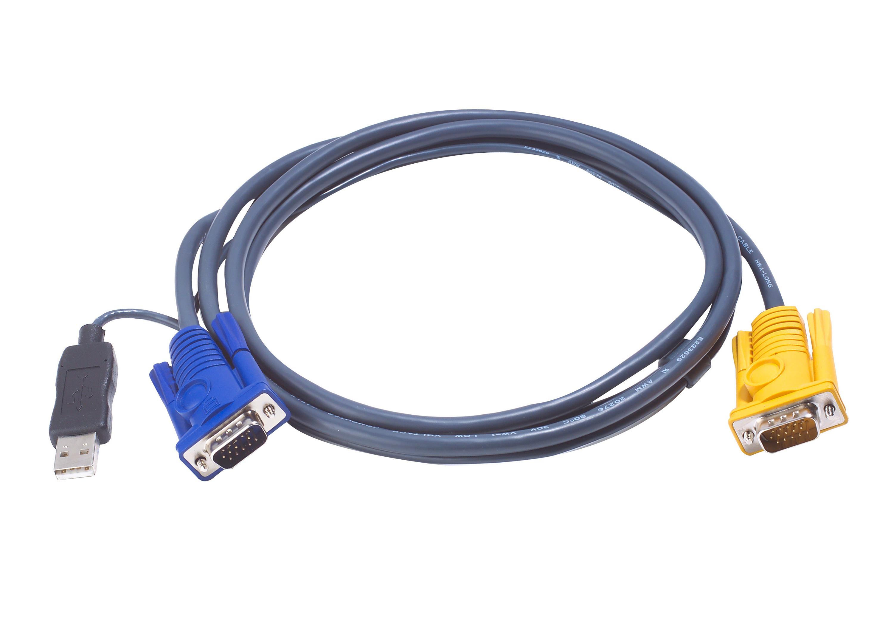 Typ KVM-Kabel Monitor VGA Tastatur/Maus USB Audio N/A Kompatibilitt ACS1208A ACS1216A CE250A CE252 CL1000 CL1008 CS72E CS74