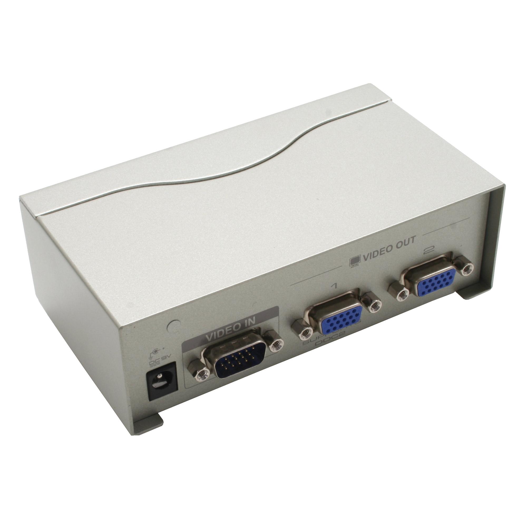 Ã¢â‚¬Â¢ AnschlÃƒÂ¼sse: 1x VGA In, 2x VGA Out Ã¢â‚¬Â¢ UnterstÃƒÂ¼tzte AuflÃƒÂ¶sungen bis: 1920x1440