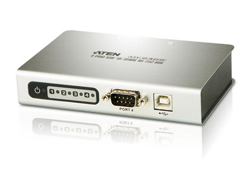 ATEN 4 port USB2.0-to-Serial HUB for RS-232