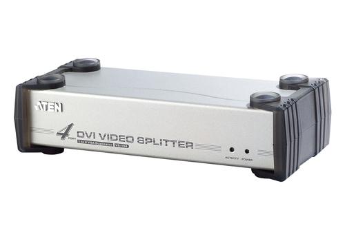 Ã¢â‚¬Â¢ AnschlÃƒÂ¼sse: 1x DVI In, 4x DVI Out, 1x Klinke Audio In, 4x Klinke Audio Out Ã¢â‚¬Â¢ unterstÃƒÂ