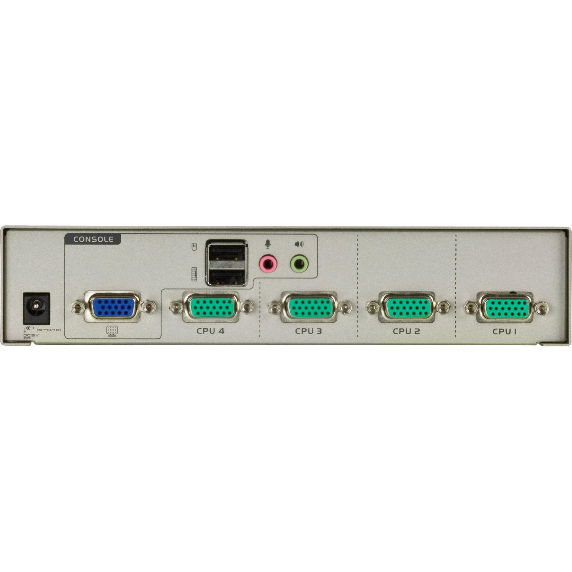 ATEN 4 port USB KVM + Audio- PROMO FINO AD ESAURIMENTO SCORTE