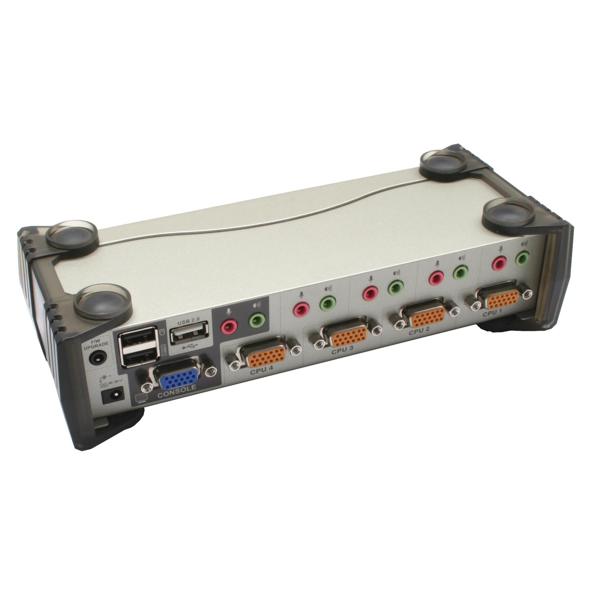 Ã¢â‚¬Â¢ Typ: Kabel-Switch Ã¢â‚¬Â¢ Ports: 4 Ã¢â‚¬Â¢ Monitor: VGA Ã¢â‚¬Â¢ Tastatur/Maus: USB Ã¢
