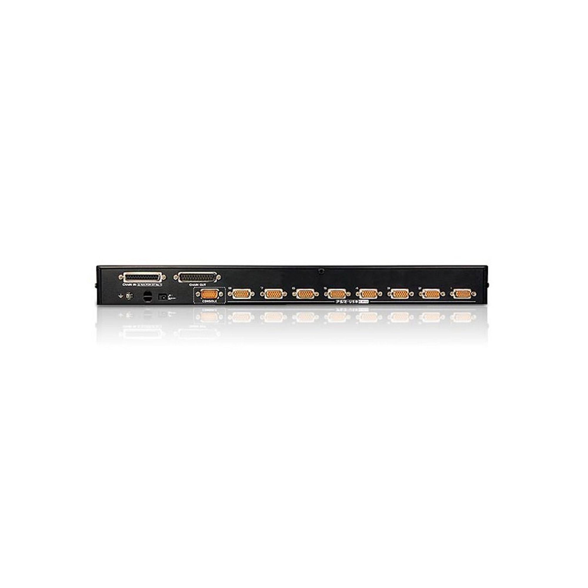 ATEN 8 Port USB & PS2 KVMP Switch, 2048 x 1536, Daisy chain,Combo console, Video Dynasync